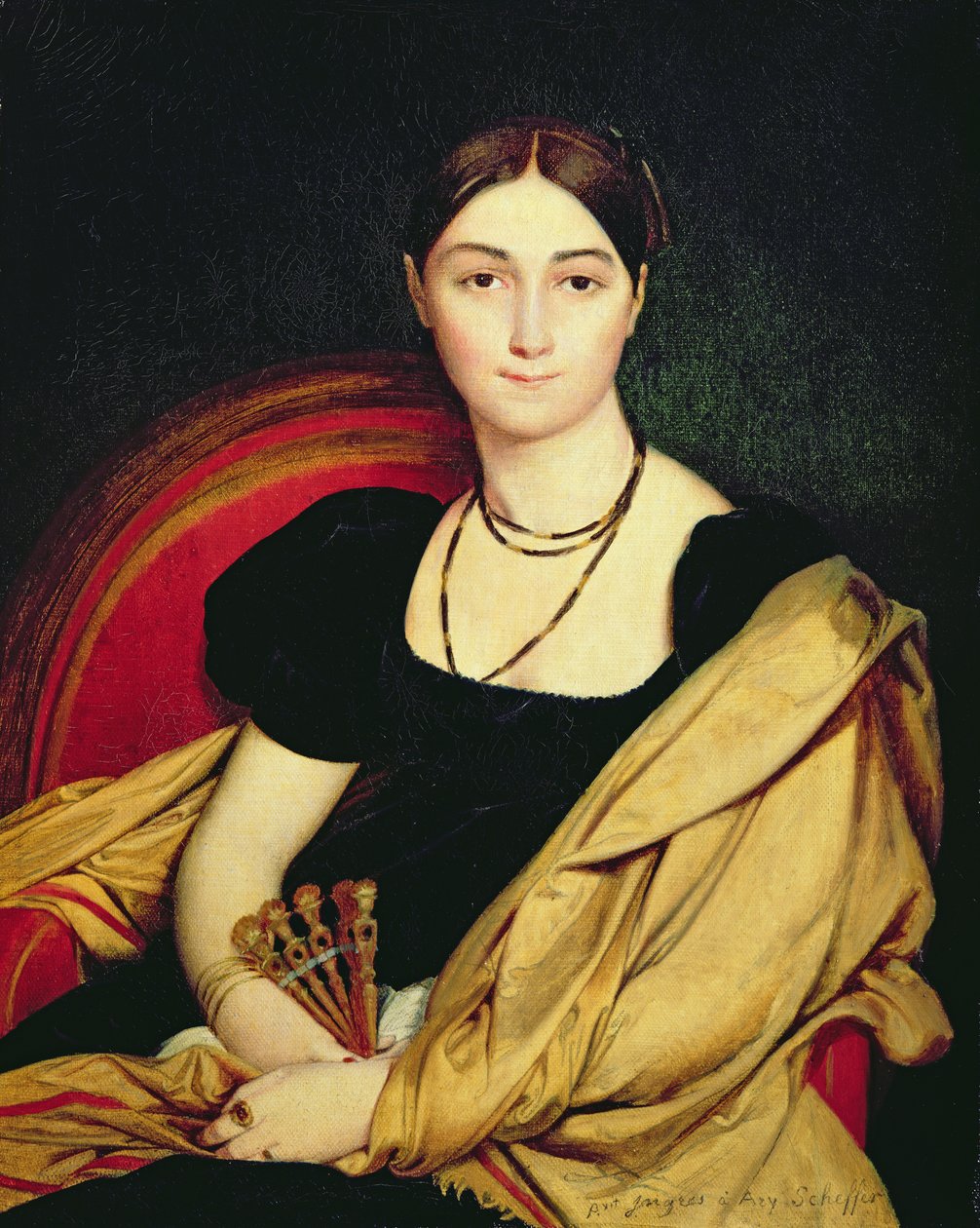 Madame Devaucay, 1807 af Jean Auguste Dominique Ingres