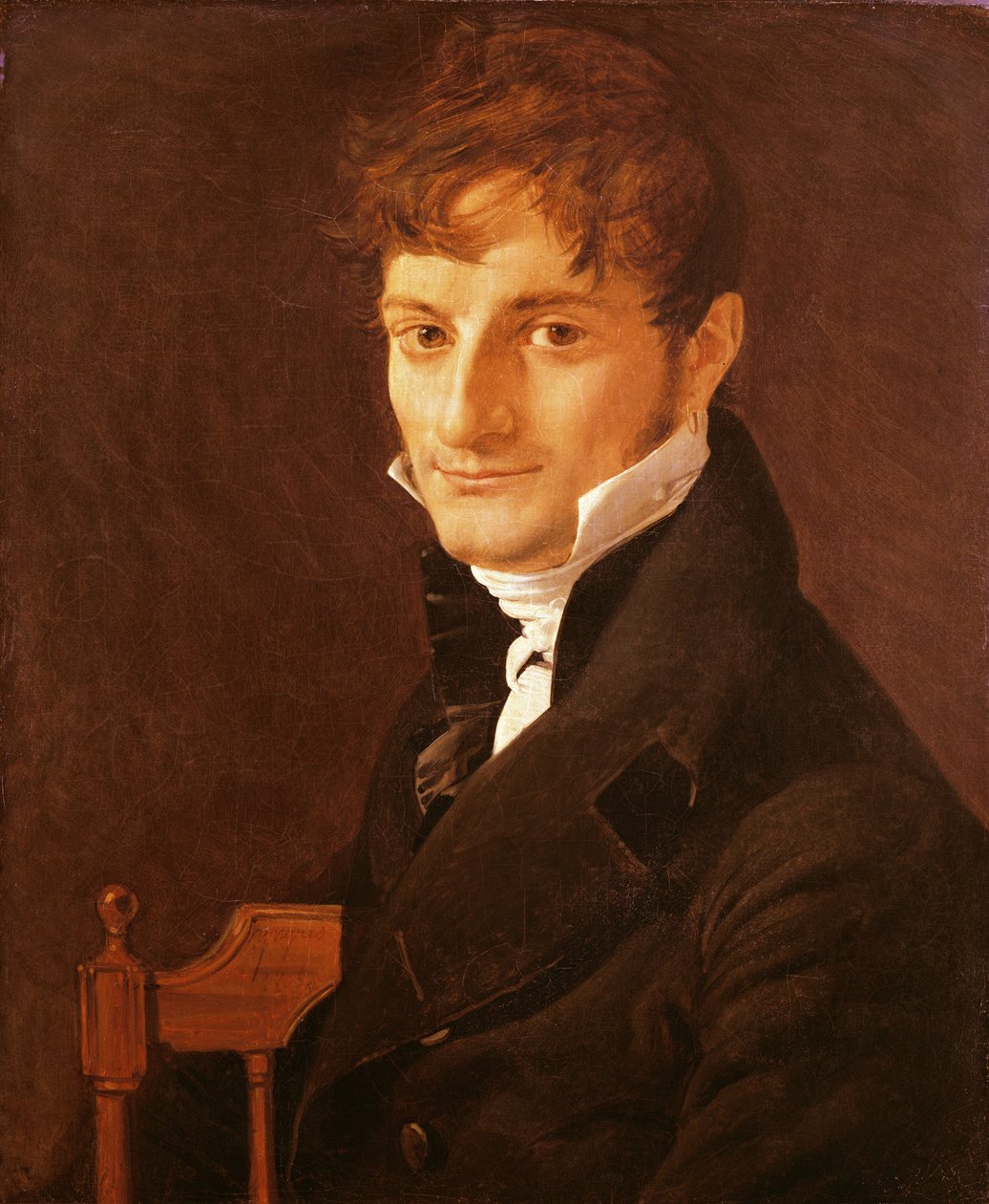 Portræt af Belv èze-Foulon, kunstnerens ven, 1805 af Jean Auguste Dominique Ingres