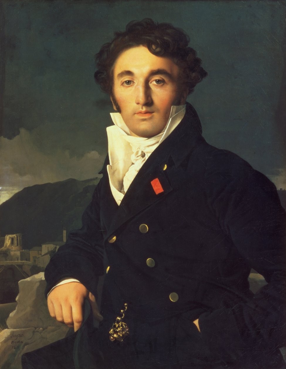 Portræt af Charles Cordier (1777-1870) 1811 af Jean Auguste Dominique Ingres
