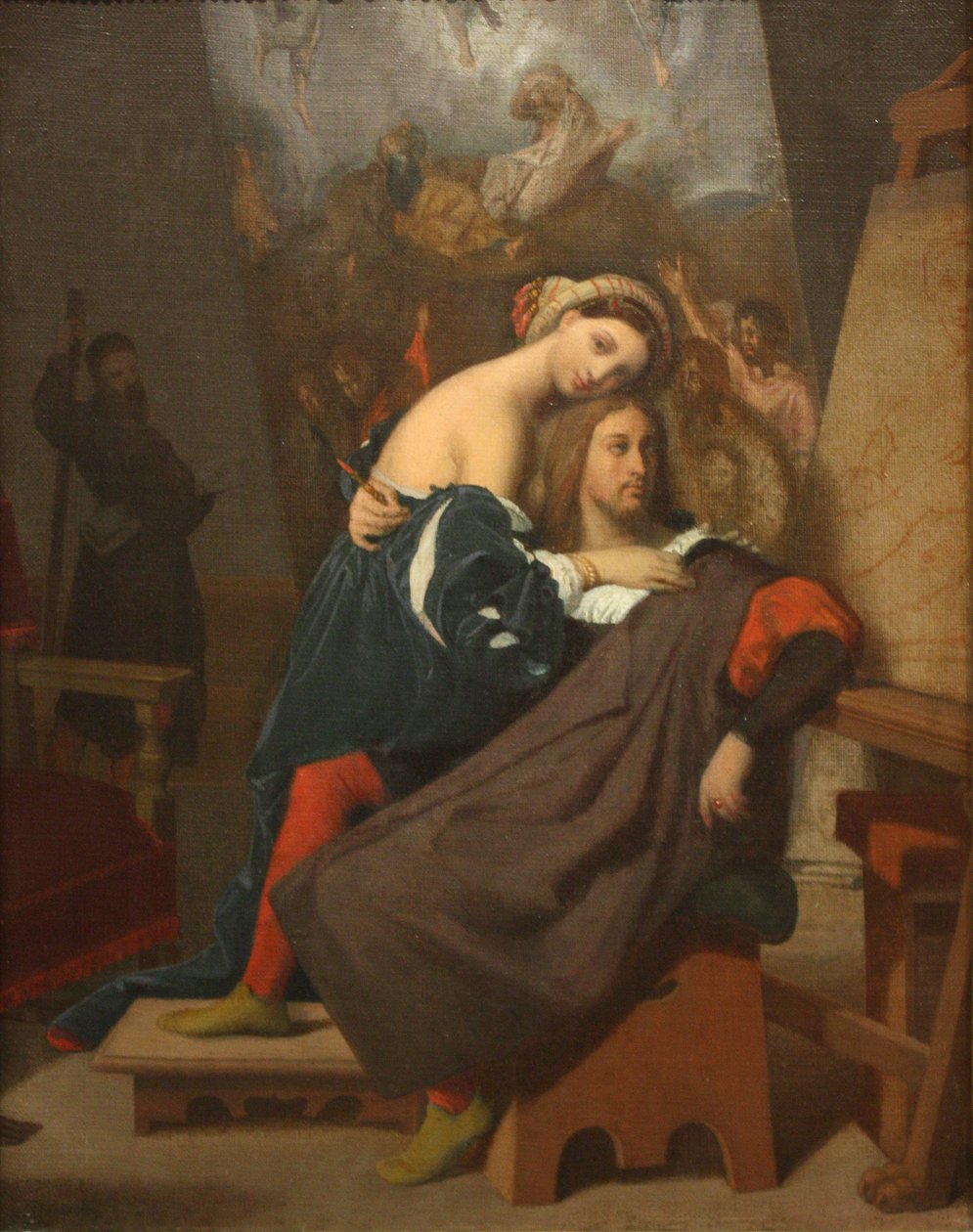 Raphael og bagerdatteren af Jean Auguste Dominique Ingres