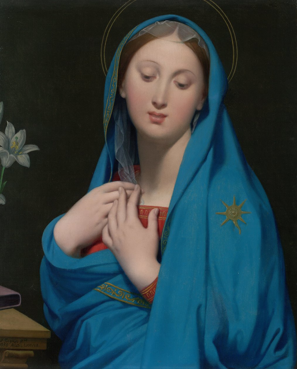 Jomfruen ved adoptionen af Jean Auguste Dominique Ingres