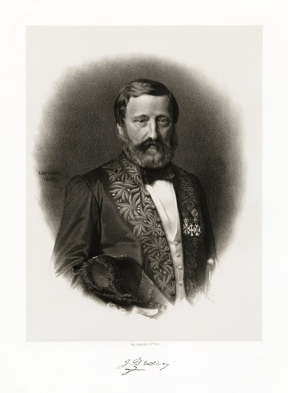 Jules Berger de Xivrey, 1865-66 af Jean Baptiste Adolphe Lafosse