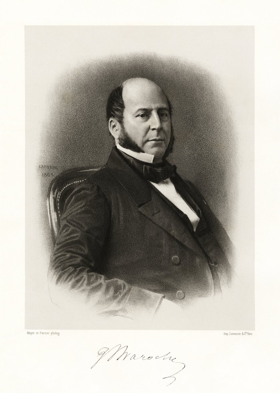 Pierre Jules Baroche, 1865-66 af Jean Baptiste Adolphe Lafosse