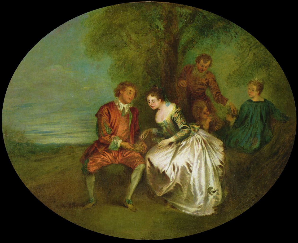 Birdnester af Jean Baptiste Joseph Pater