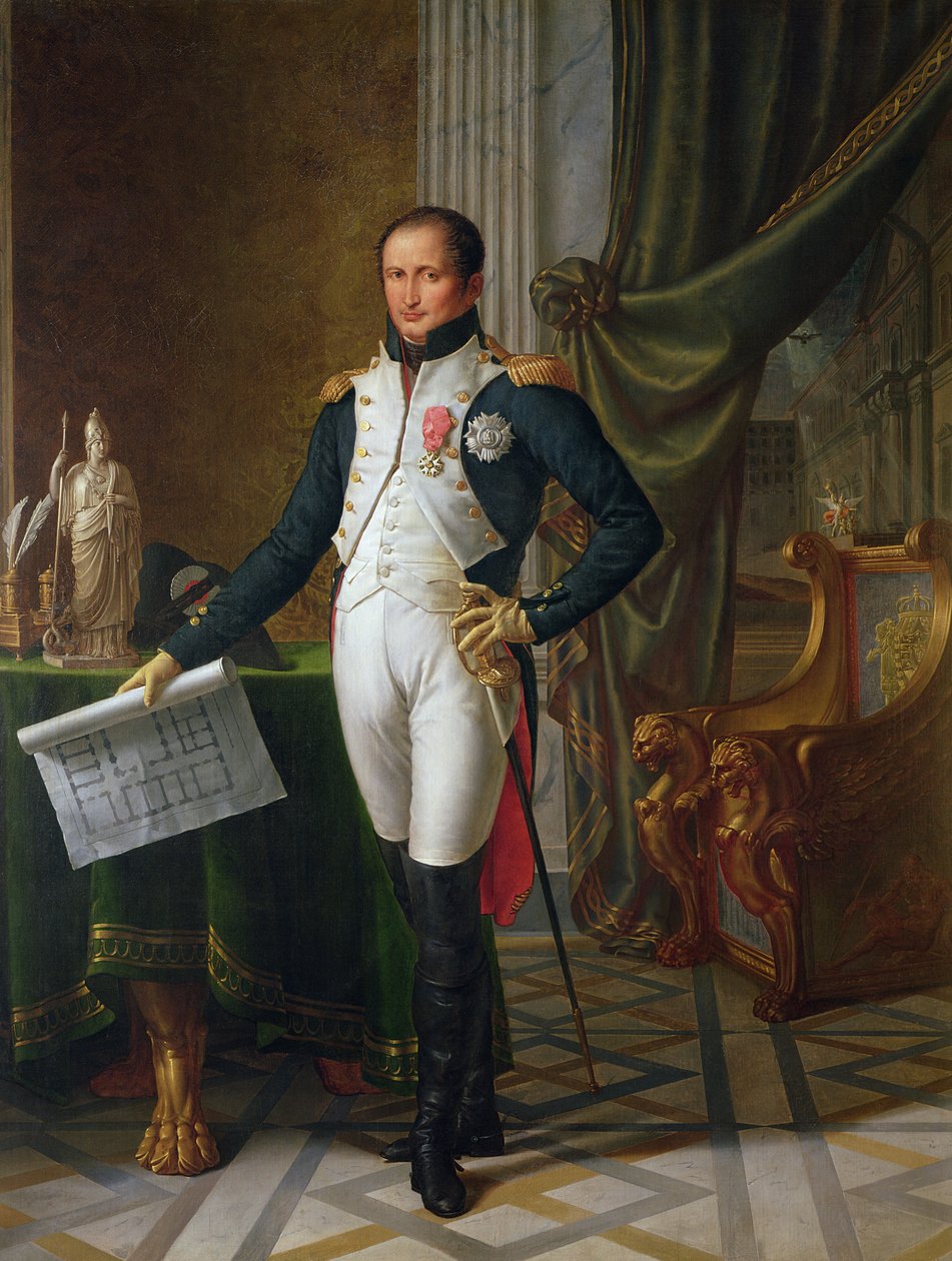 Portræt af Joseph Bonaparte (1768-1844), konge af Spanien, 1808 af Jean Baptiste Joseph Wicar
