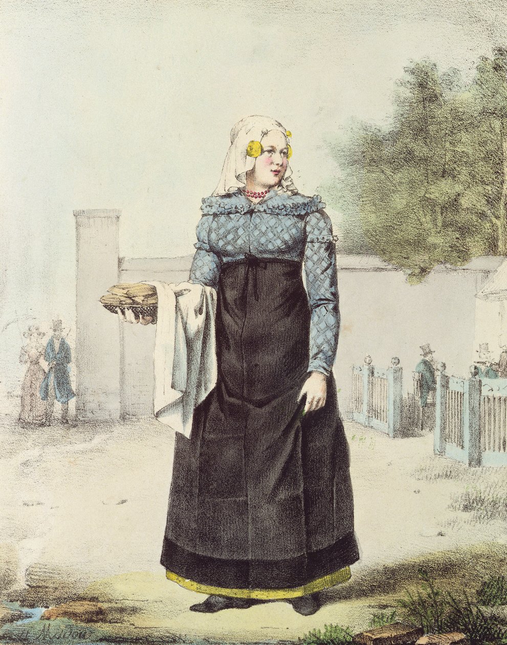 En frisisk vaffelhandler af Jean Baptiste Madou