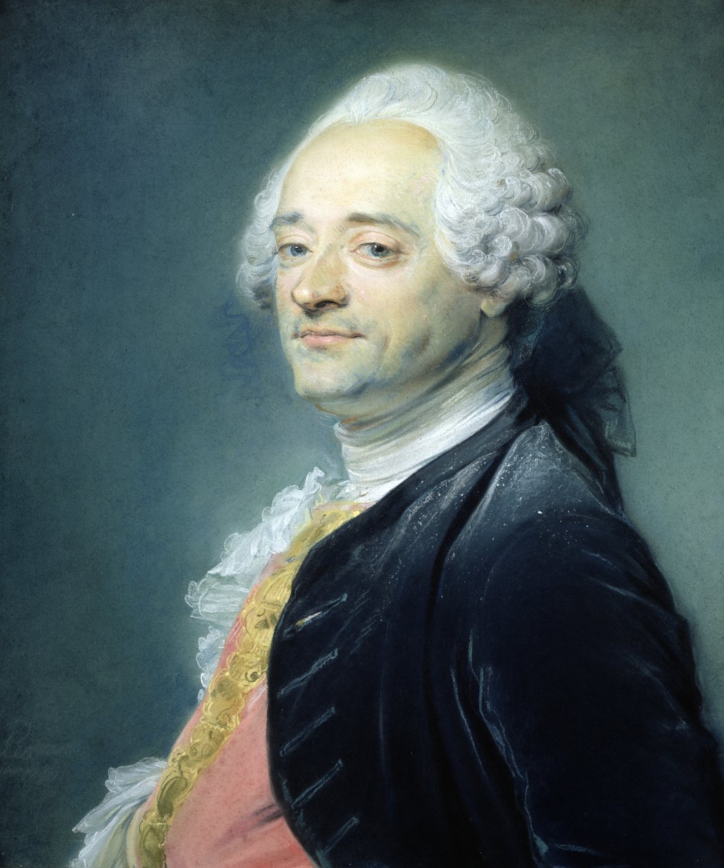 Portræt af Maurice Quentin de la Tour (1704-88), 1750 (pastel på papir) af Jean Baptiste Perronneau