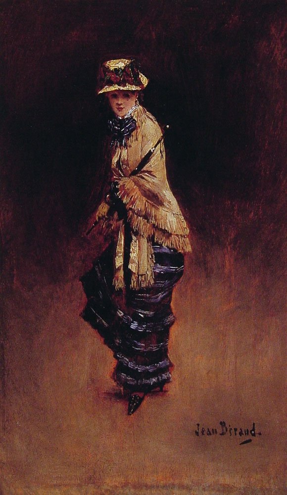 Unge Parisiennen af Jean Beraud