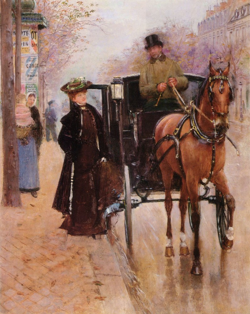 Hjem, chauffør! af Jean Beraud