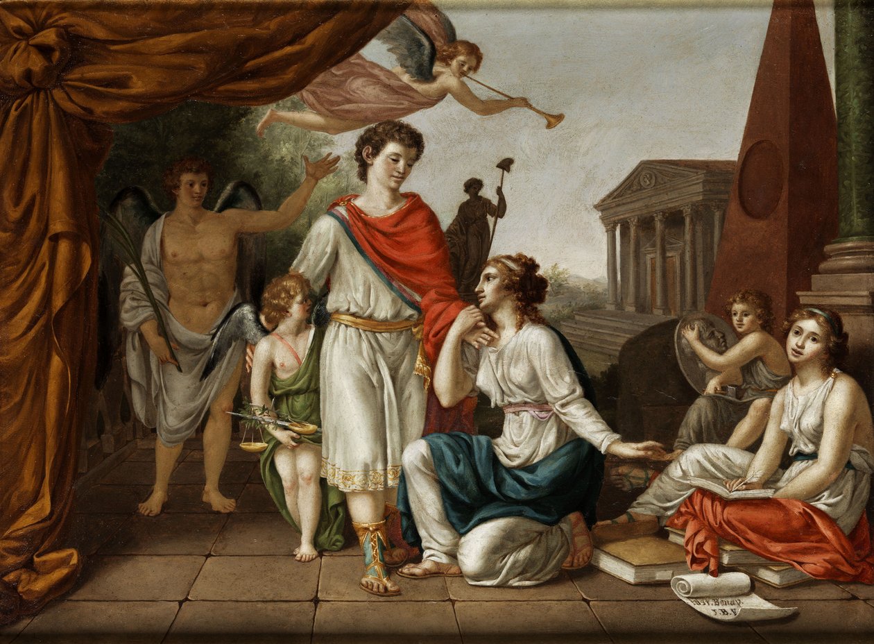 Allegory of Just Governance af Jean Bernard