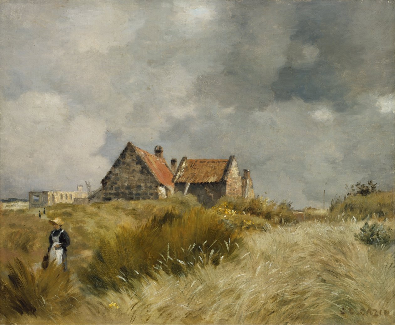 Sommerhus i klitterne af Jean Cazin