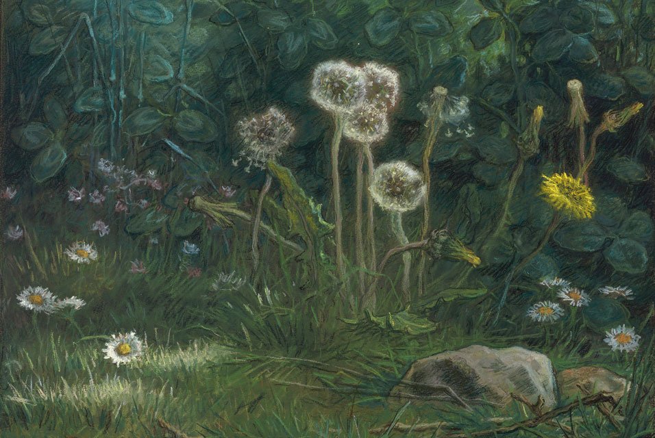 Mælkebøtter af Jean Francois Millet