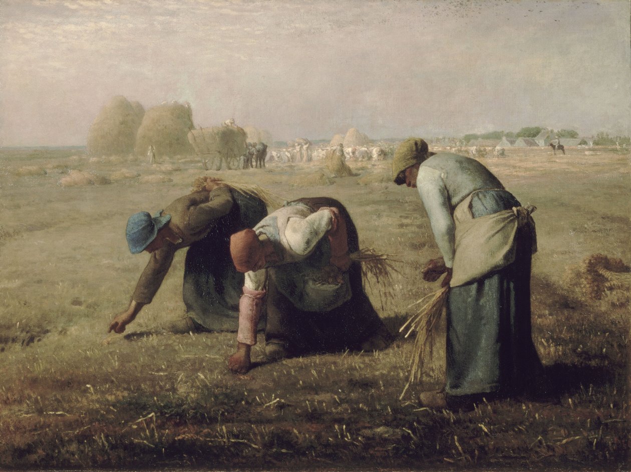 Gleaners af Jean Francois Millet