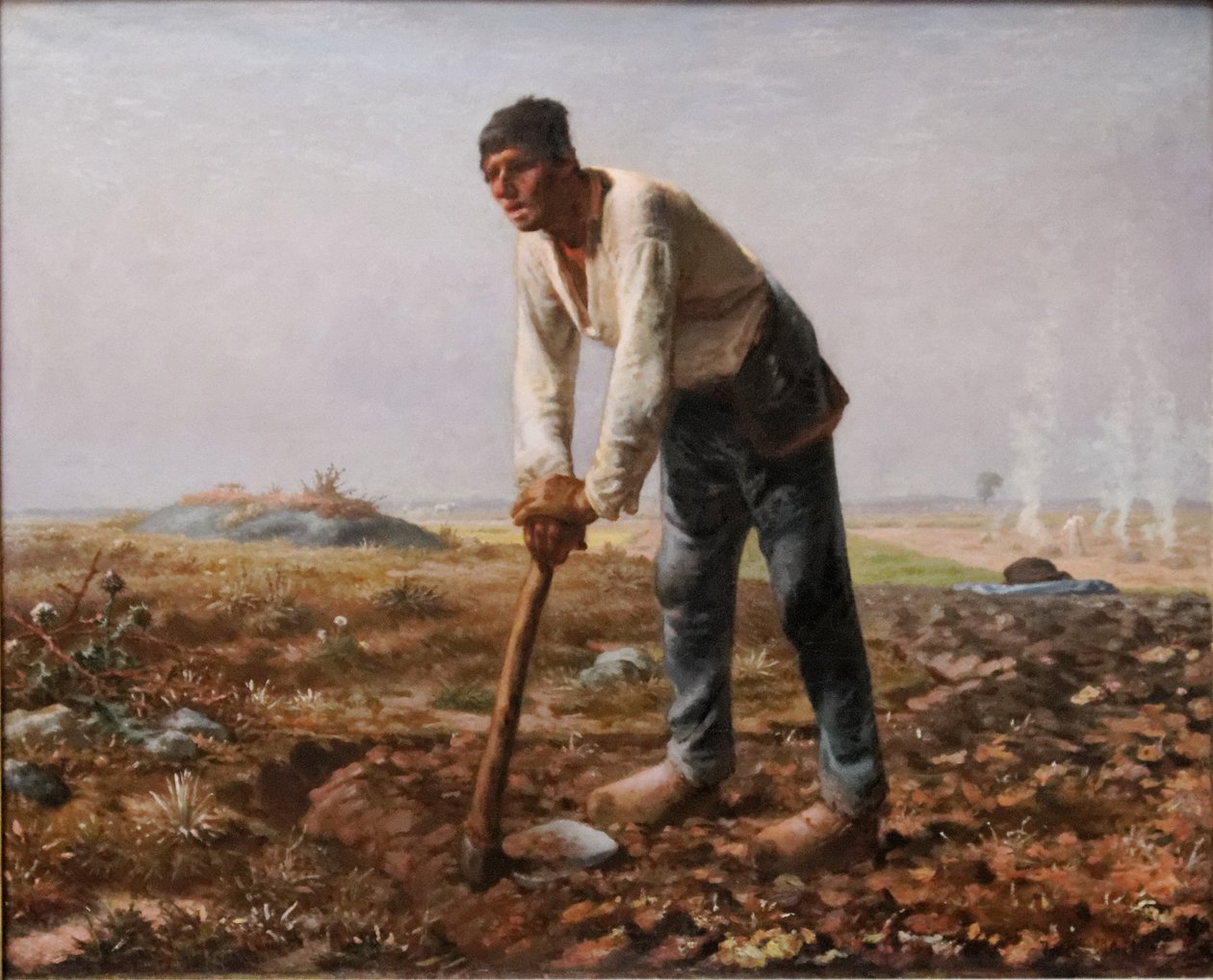 Manden med hakken af Jean Francois Millet
