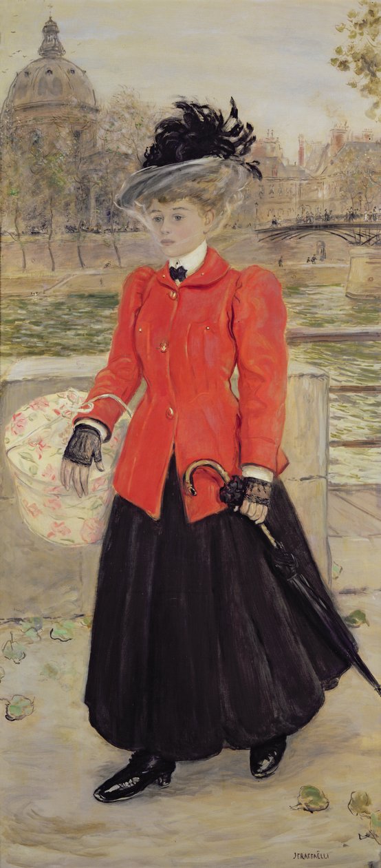 Lærlingen, 1908 af Jean Francois Raffaelli