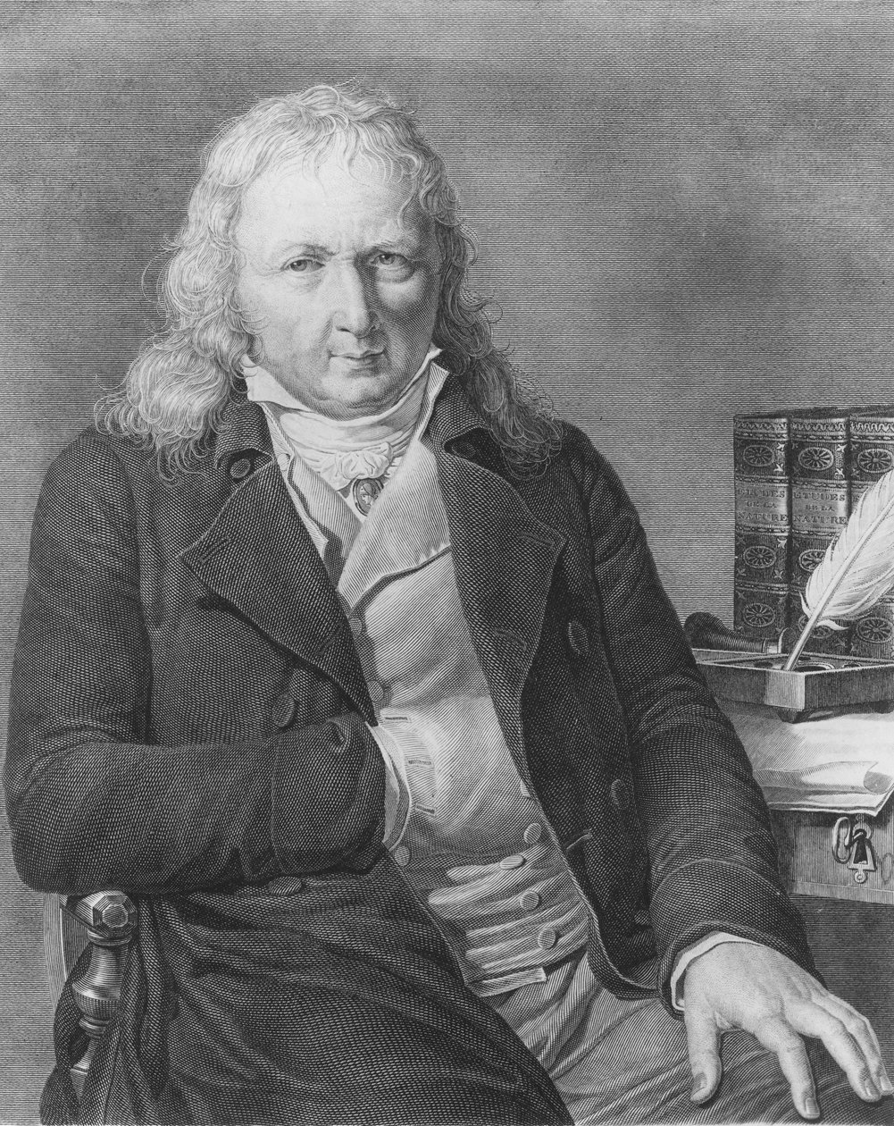 Bernardin de Saint-Pierre af Jean Francois Ribault