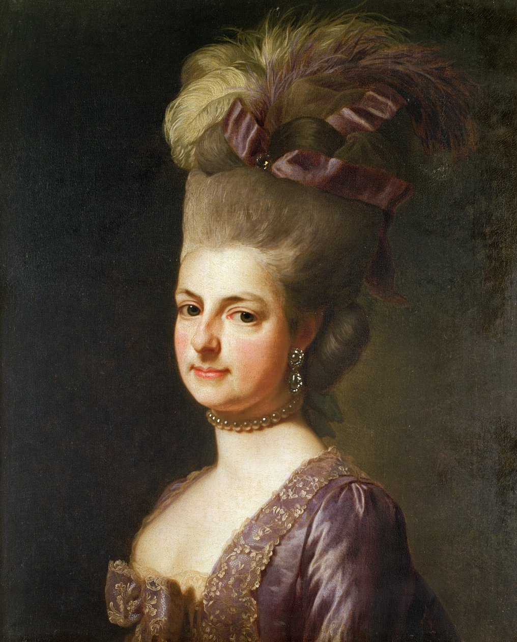Maria Cristina, ærkehertuginde af Østrig, 1730 af Jean François de Troy