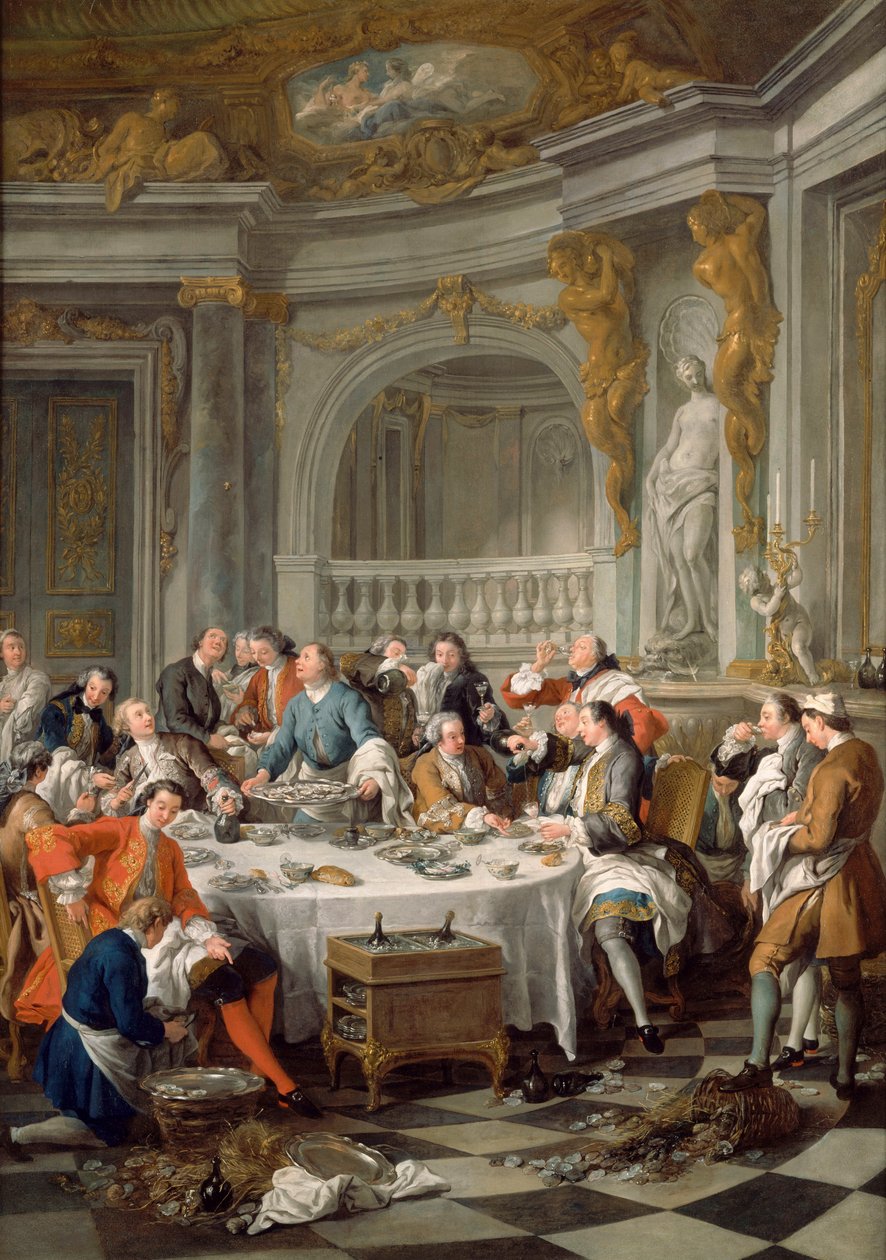 Østersfrokost af Jean François de Troy