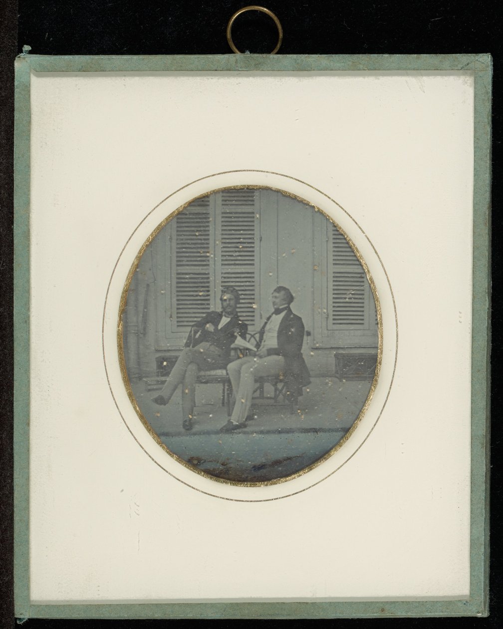 (Portræt af Jean-Gabriel Eynard og en uidentificeret mand) af Jean Gabriel Eynard