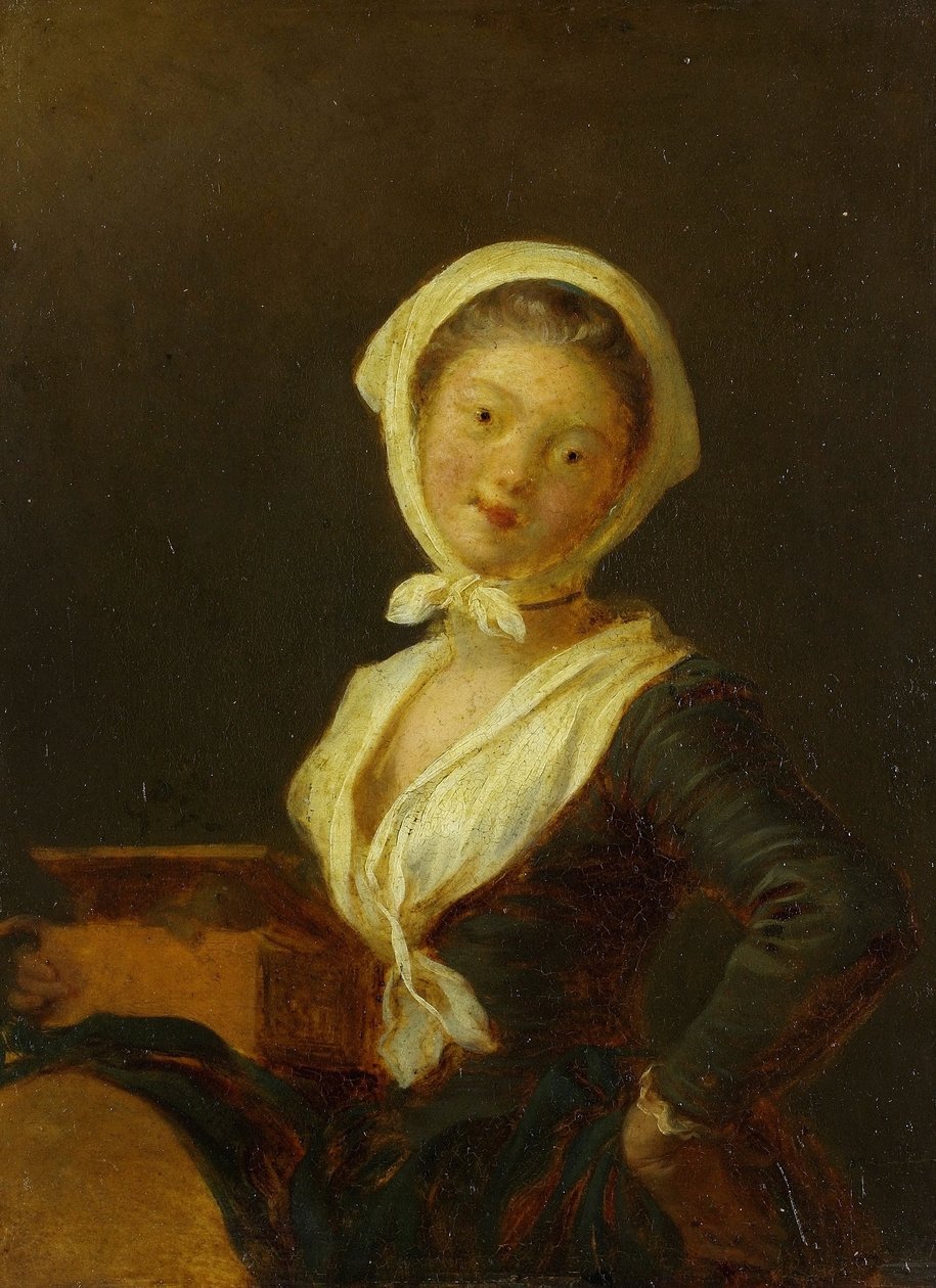 En organtrækker (en kvinde af savoy) af Jean Honore Fragonard