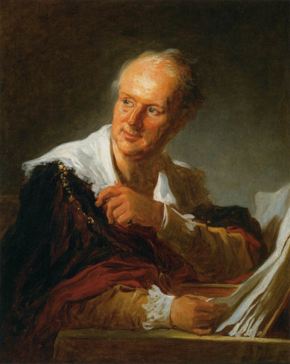 Denis Diderot af Jean Honore Fragonard