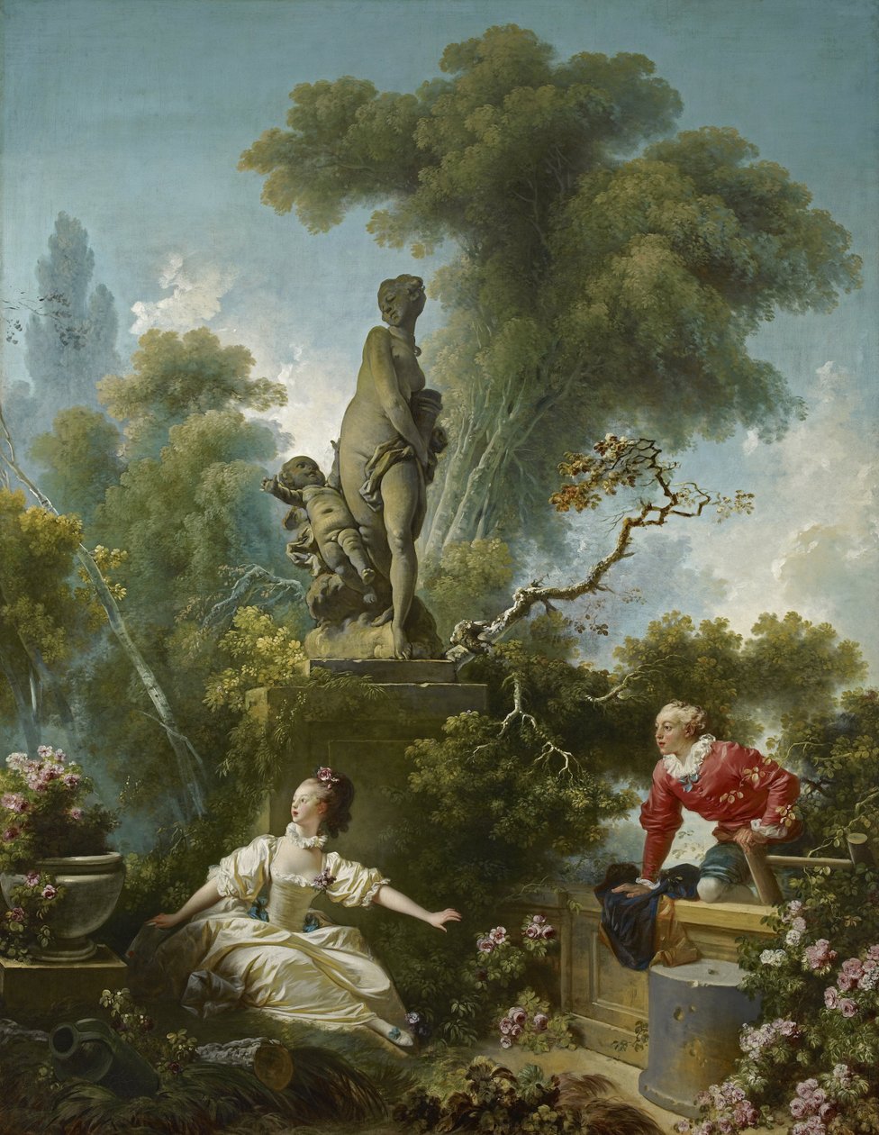 Kærlighedens fremskridt af Jean Honore Fragonard