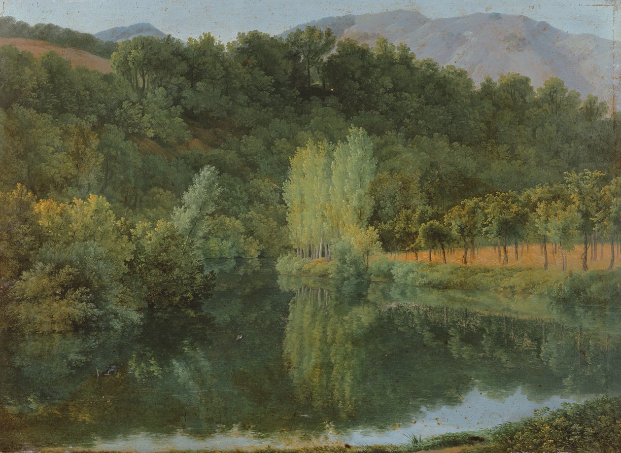 Landskab nær Napoli, 1787 af Jean Joseph Xavier Bidauld