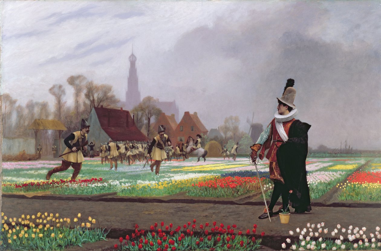 Tulipanens tåbelighed, 1882 af Jean Leon Gerome