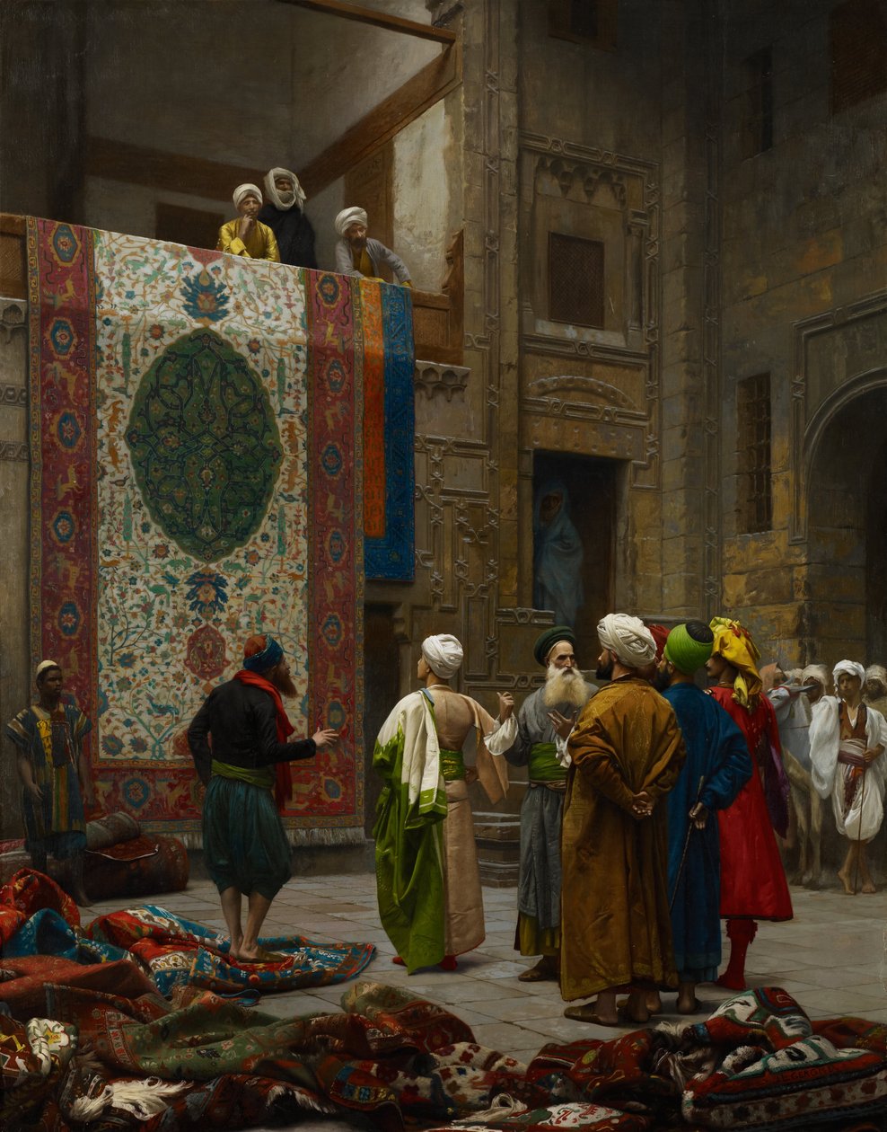 Tæppehandleren af Jean Leon Gerome