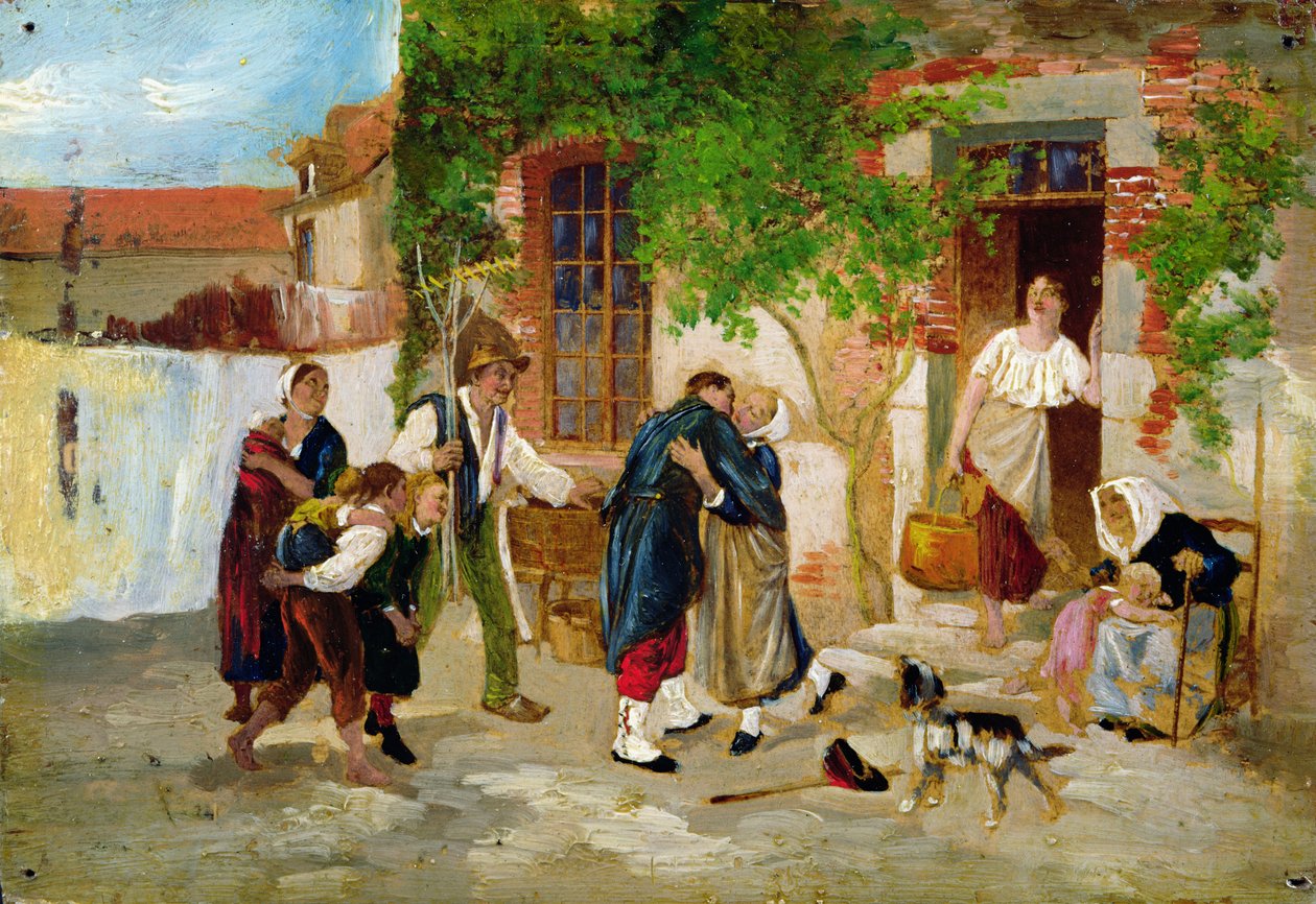 Soldatens tilbagevenden, 1873 af Jean Louis Ernest Meissonier