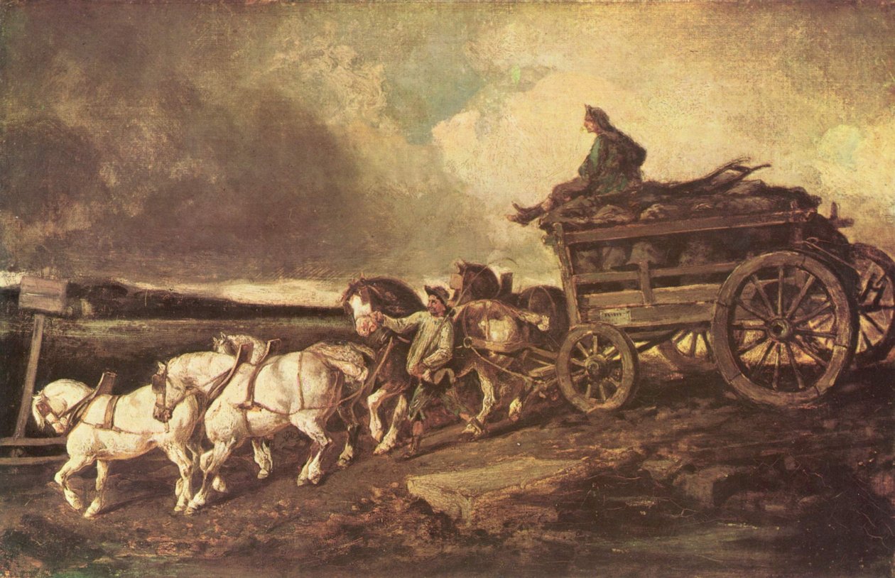 Kulvogn af Theodore Gericault