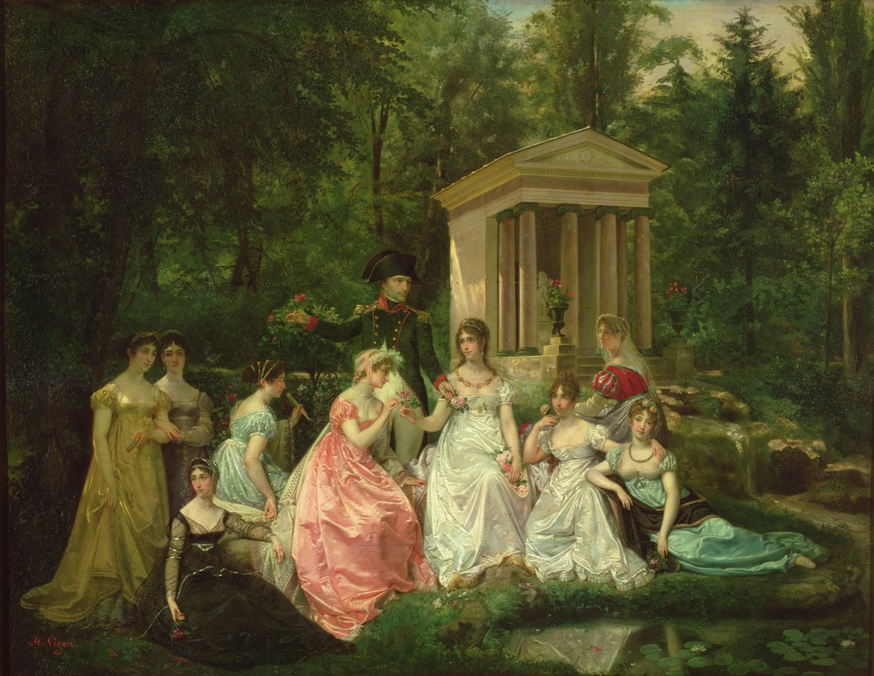 The Rose of Malmaison, ca. 1867 (se 121777) af Jean Louis Victor Viger du Vigneau