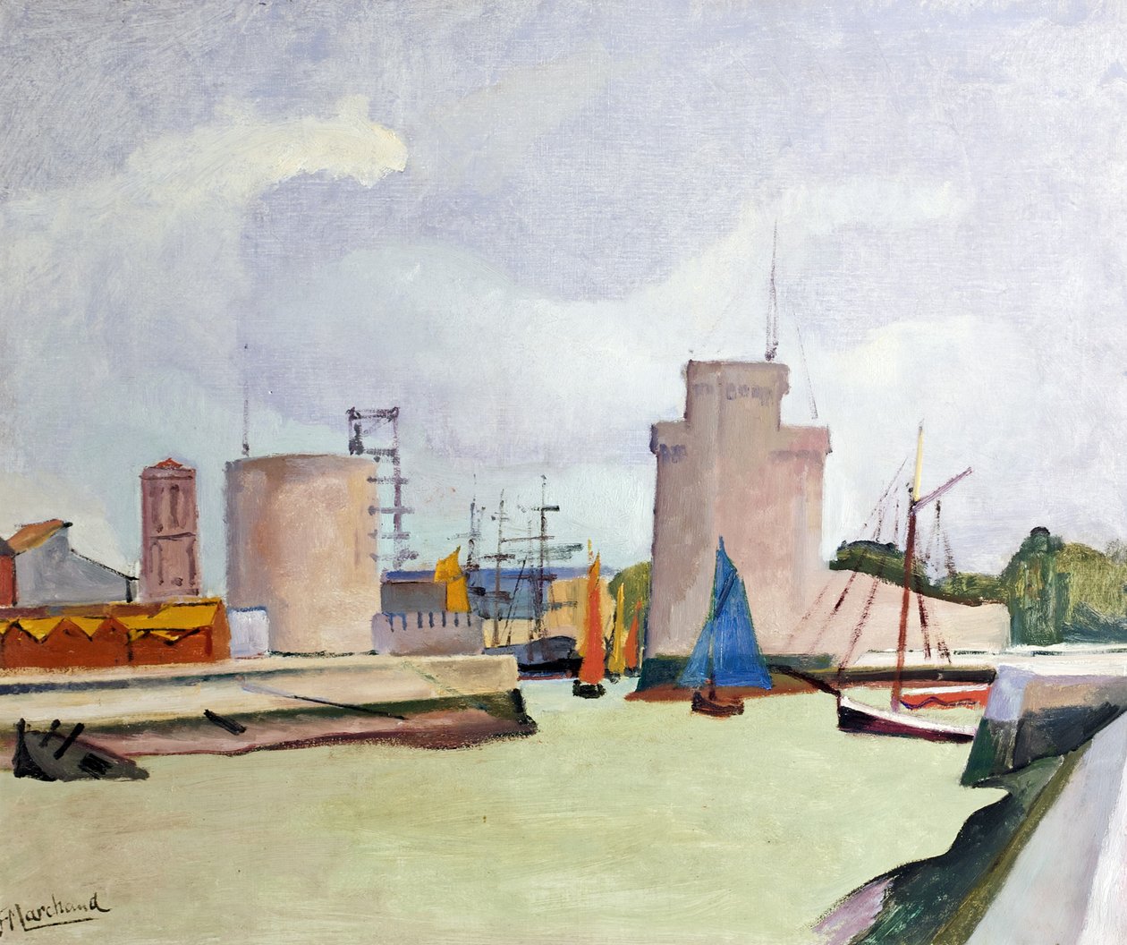 La Rochelle, Frankrig af Jean Marchand