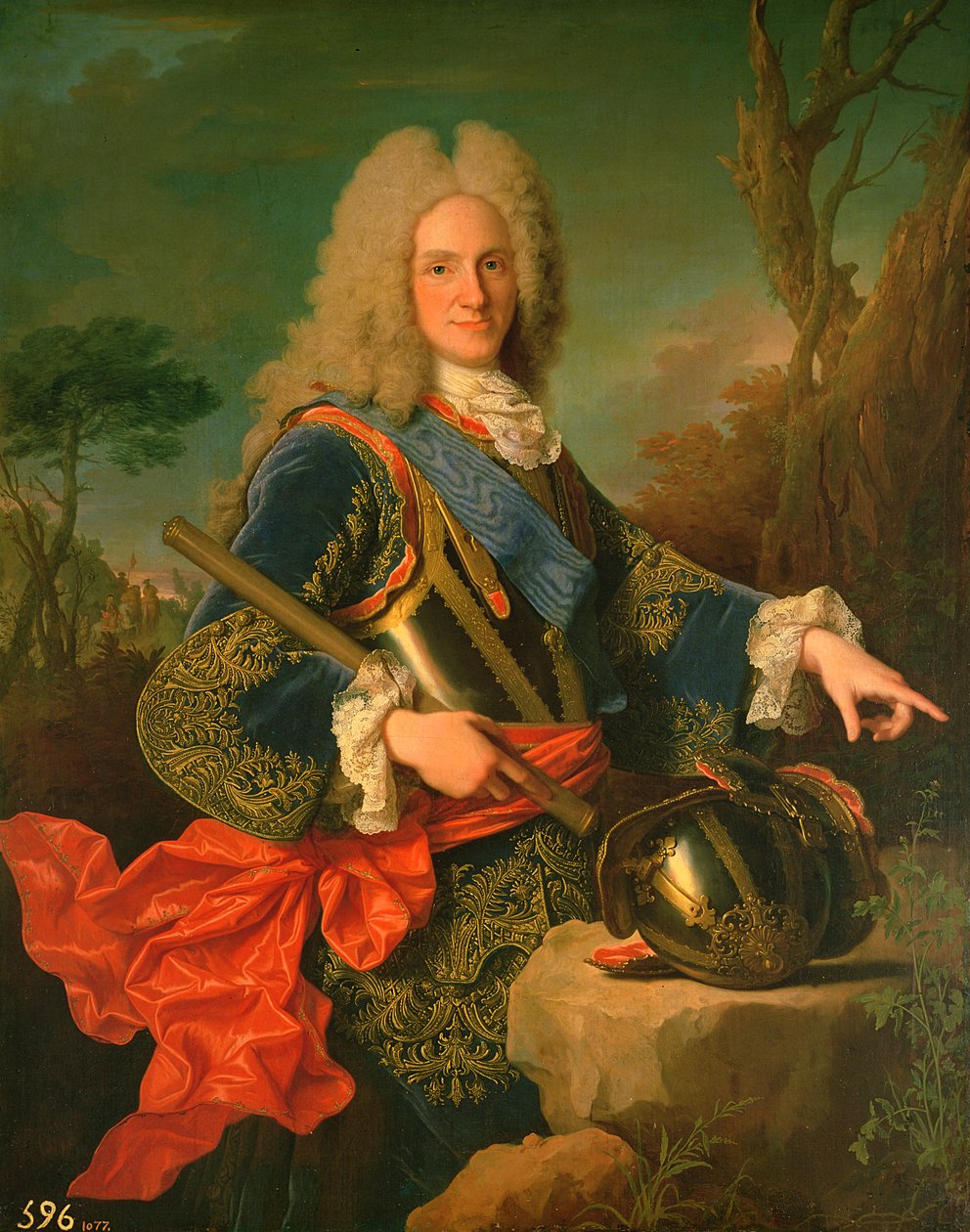 Portræt af Filip V (1683-1746) af Jean Ranc