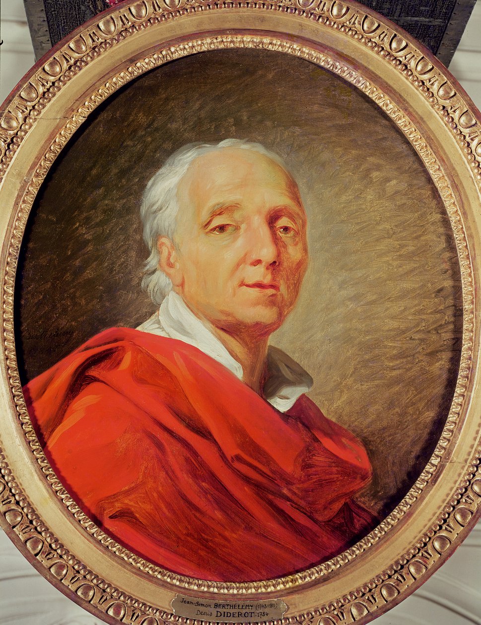 Denis Diderot (1713-84) 1784 af Jean Simon Berthelemy