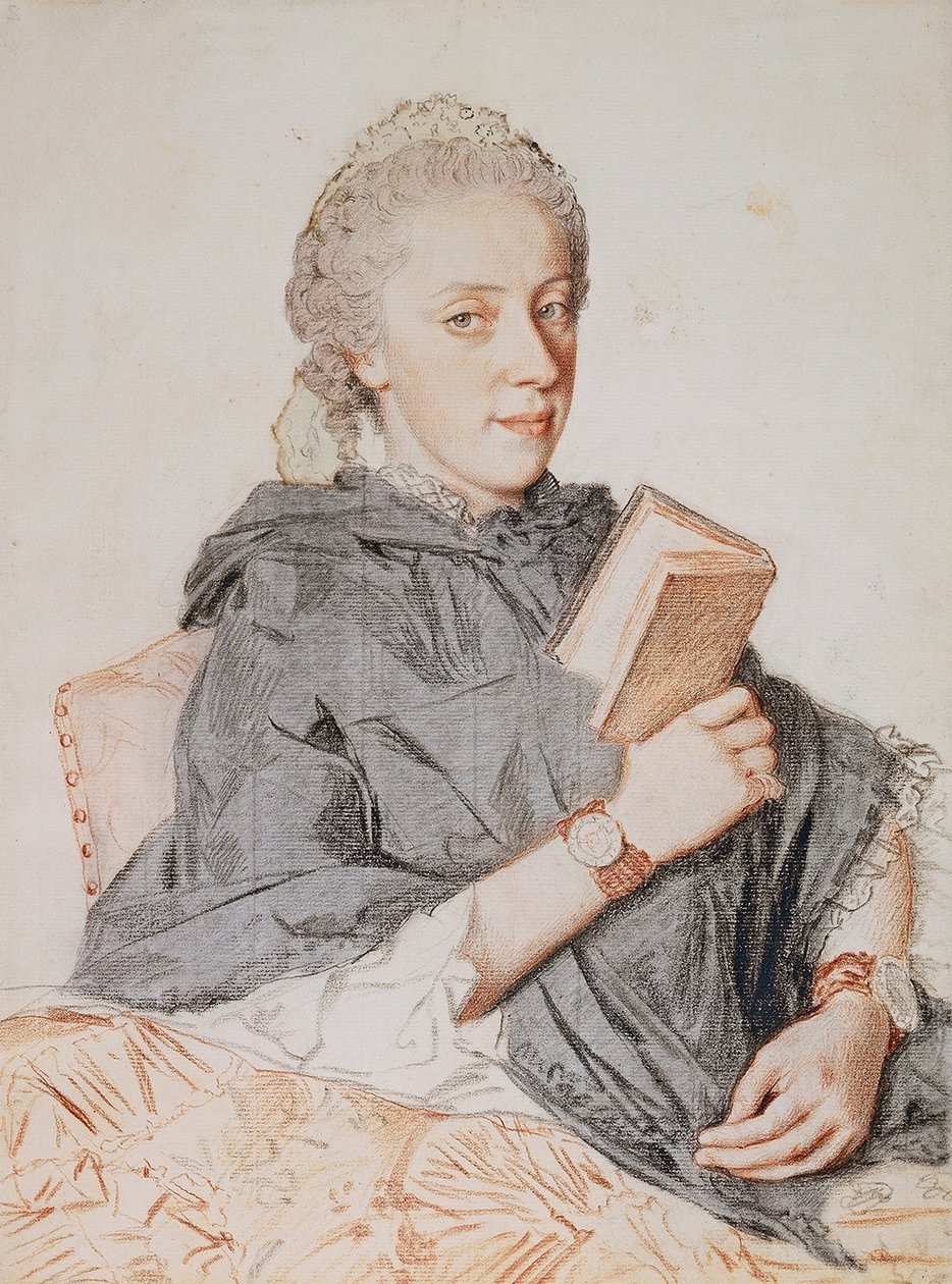 Portræt af ærkehertuginde Maria Anna af Østrig af Jean Étienne Liotard