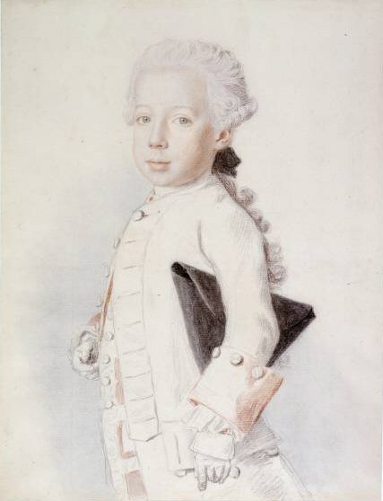 Portræt af ærkehertug Maximilian Francis af Østrig af Jean Étienne Liotard