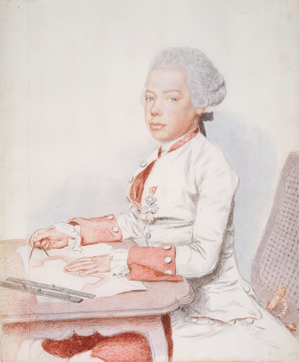 Portræt af ærkehertug Peter Leopold af Østrig af Jean Étienne Liotard