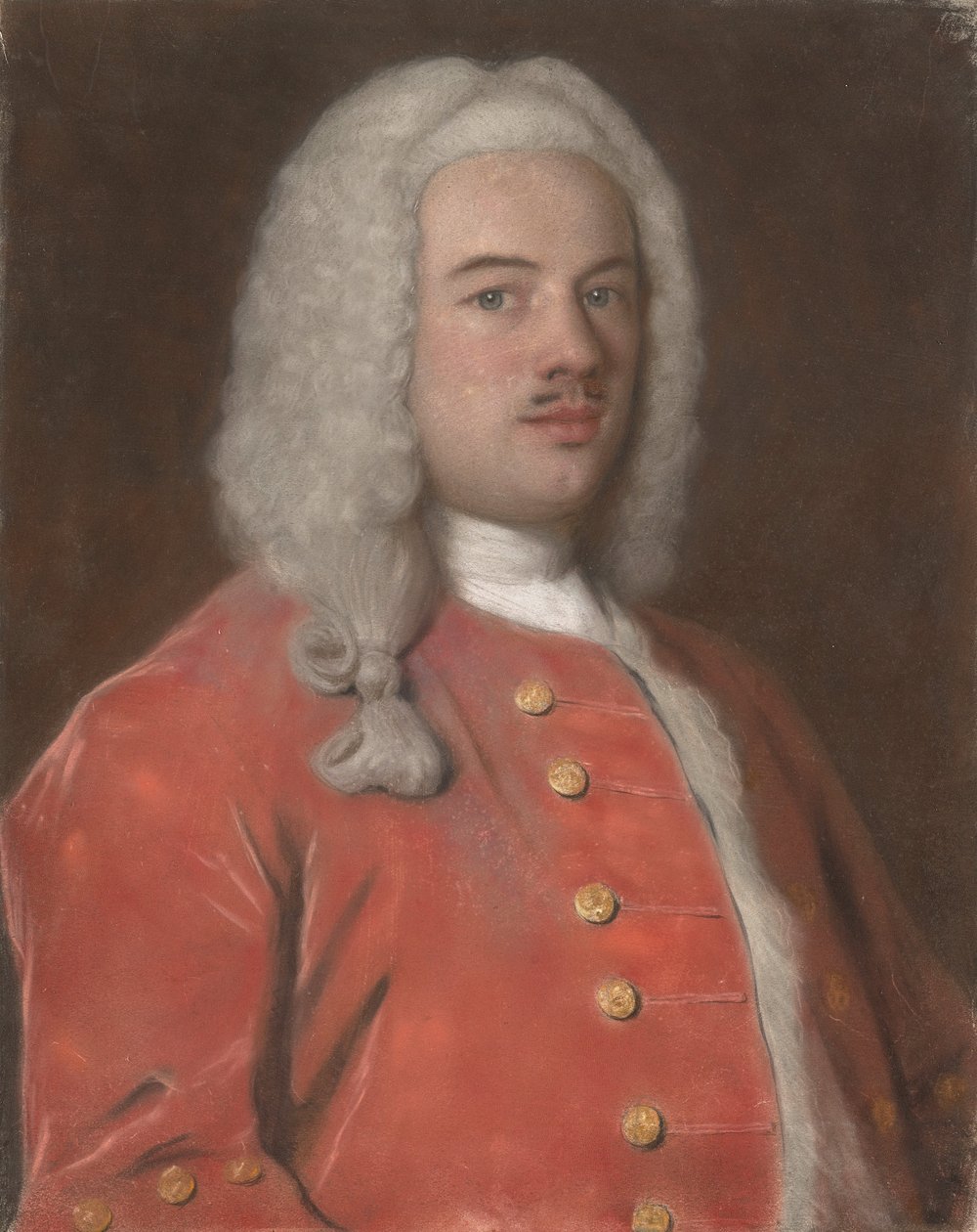 Portræt af Cornelis Calkoen af Jean Étienne Liotard