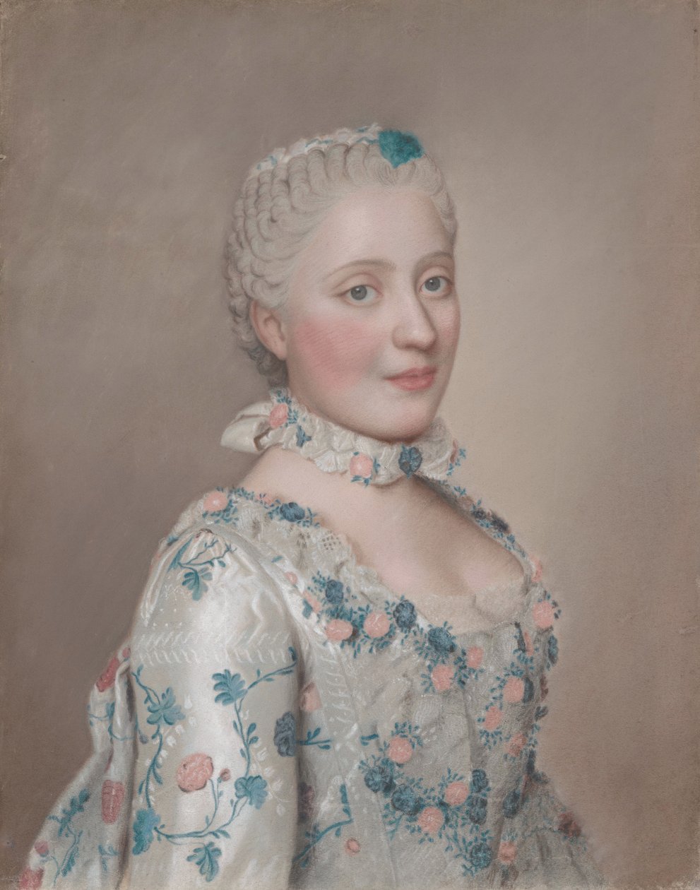 Portræt af Marie Josephe af Sachsen af Jean Étienne Liotard