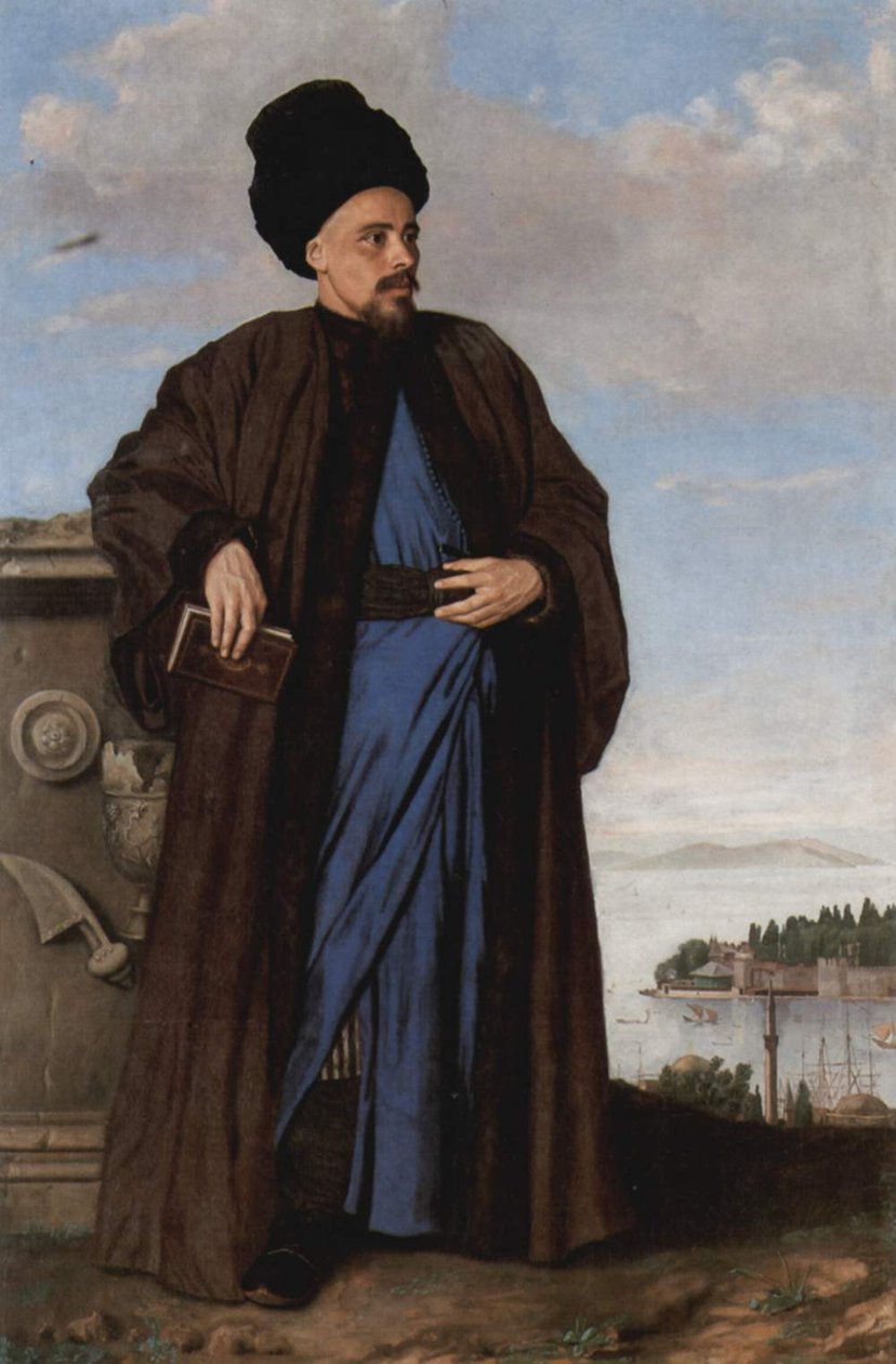 Portræt af Richard Pococke af Jean Étienne Liotard
