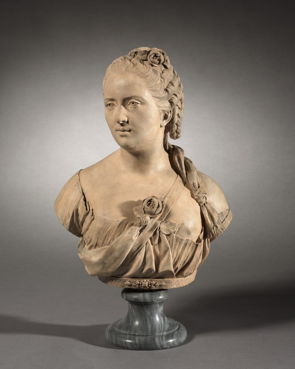 Portræt af en kvinde, 1759 af Jean Baptiste Defernex
