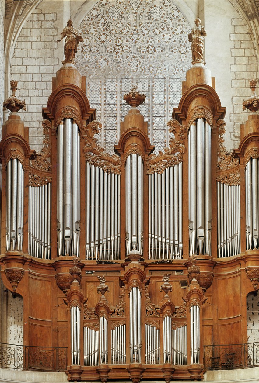 Saint-Maximin-la-Sainte-Baumes orgel, 1773 (træ og metal) af Jean Esprit Isnard