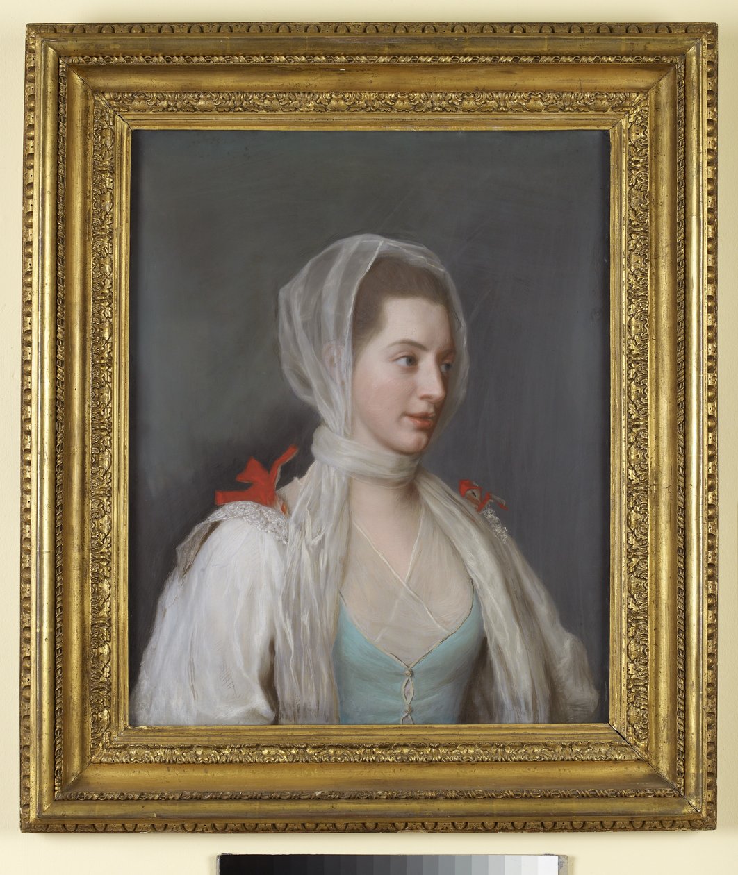 Portræt af Lady Charles Spencer (pastel) af Jean Étienne Liotard