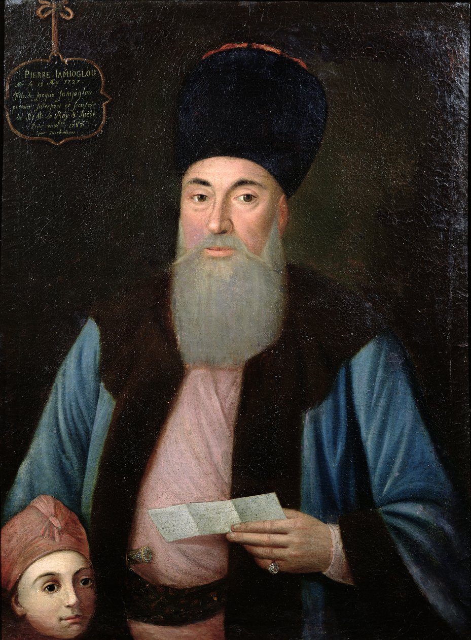 Pierre Camcioglu (f.1727) og hans søn, 1787 af Jean Francois Duchateau