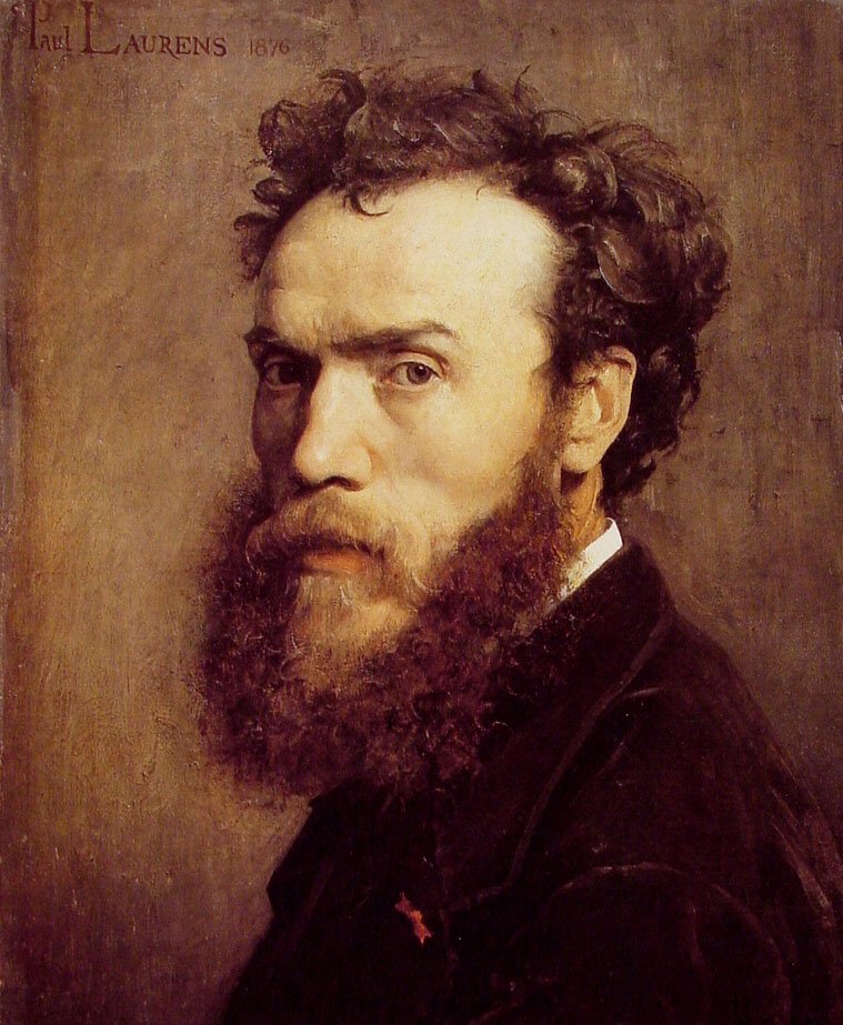 Selvportræt af Jean Paul Laurens