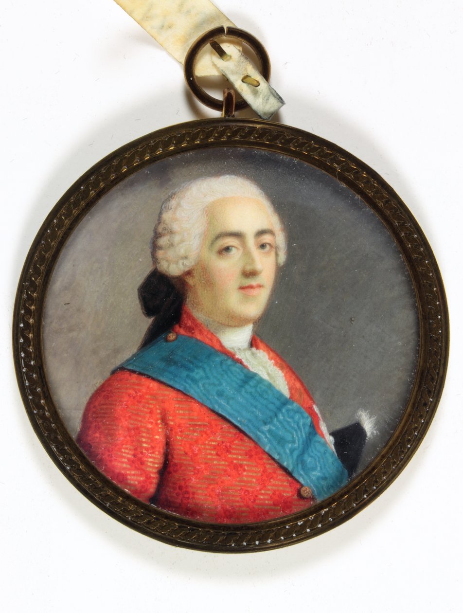Ludvig XV, konge af Frankrig (emalje) af Jean Adam Serre