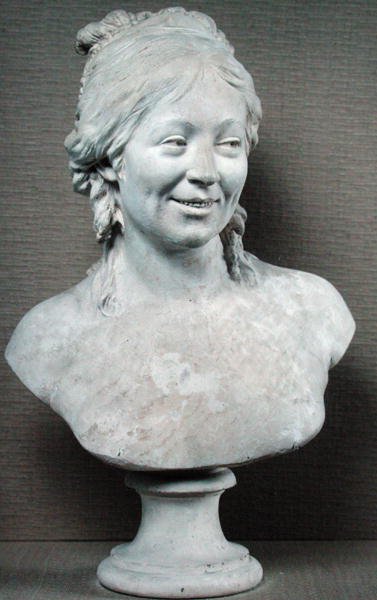 Buste af Madame Houdon, 1786 (gips) af Jean Antoine Houdon