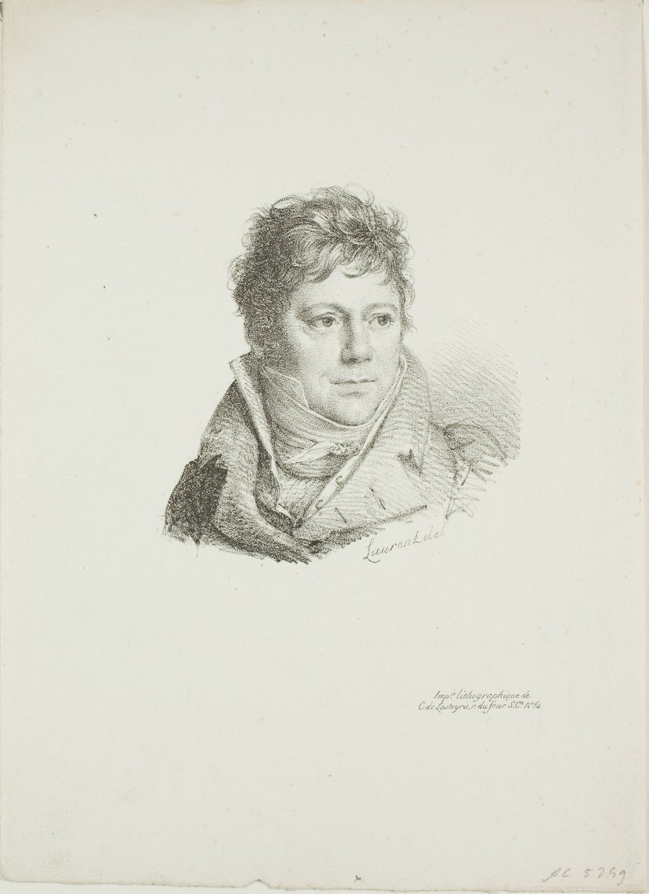 Portræt af M. Chenard af Jean Antoine Laurent