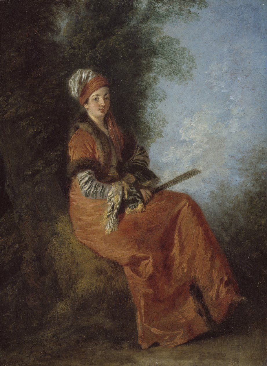 Drømmeren, 1712-14 af Jean Antoine Watteau